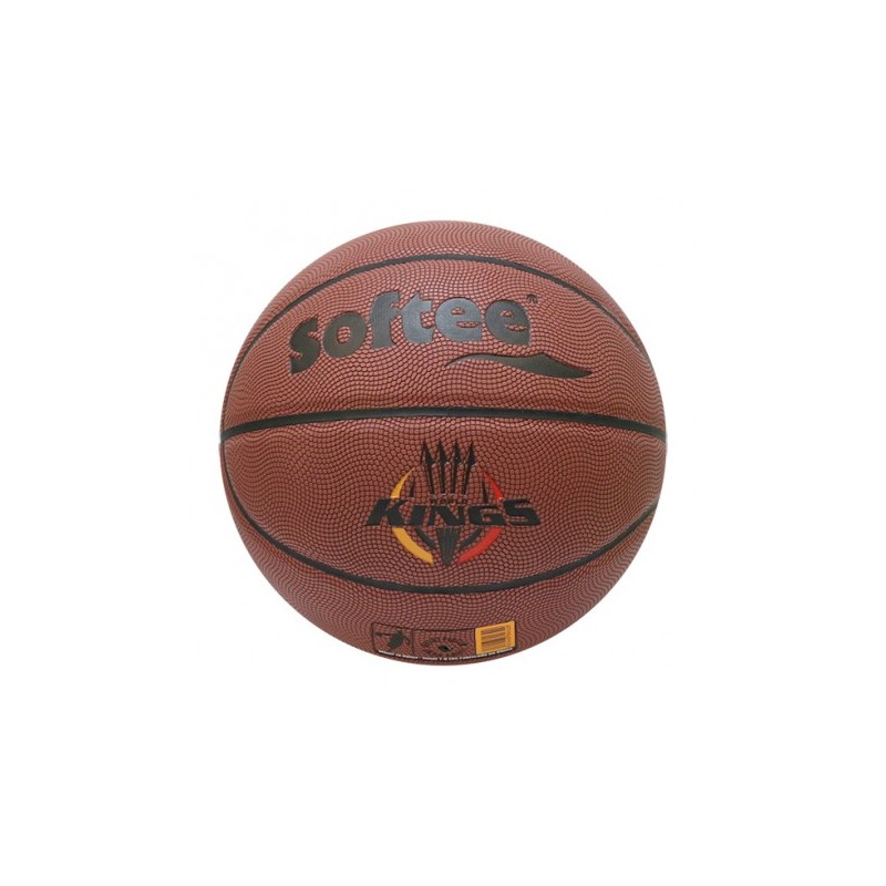 Balón de baloncesto cuero rox r-play color amarillo/blanco talla 5